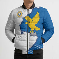 Italy Friuli-Venezia Giulia Bomber Puffer Jacket Flag Vintage Style LT19