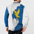 Italy Friuli-Venezia Giulia Button Sweatshirt Flag Vintage Style - Wonder Print Shop