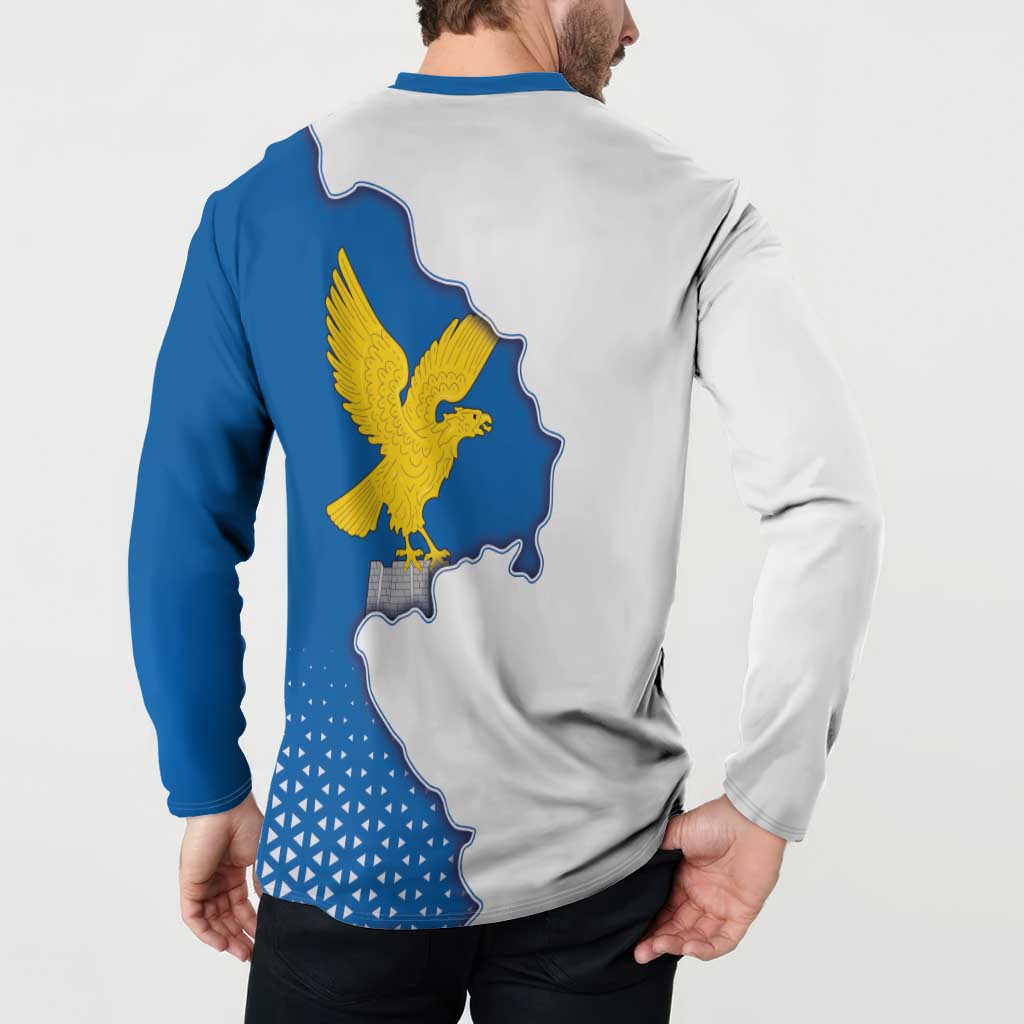 Italy Friuli-Venezia Giulia Button Sweatshirt Flag Vintage Style LT19