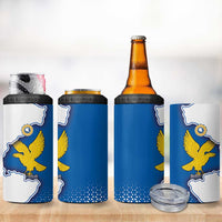 Italy Friuli-Venezia Giulia 4 in 1 Can Cooler Tumbler Flag Vintage Style - Wonder Print Shop