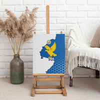 Italy Friuli-Venezia Giulia Canvas Wall Art Flag Vintage Style - Wonder Print Shop