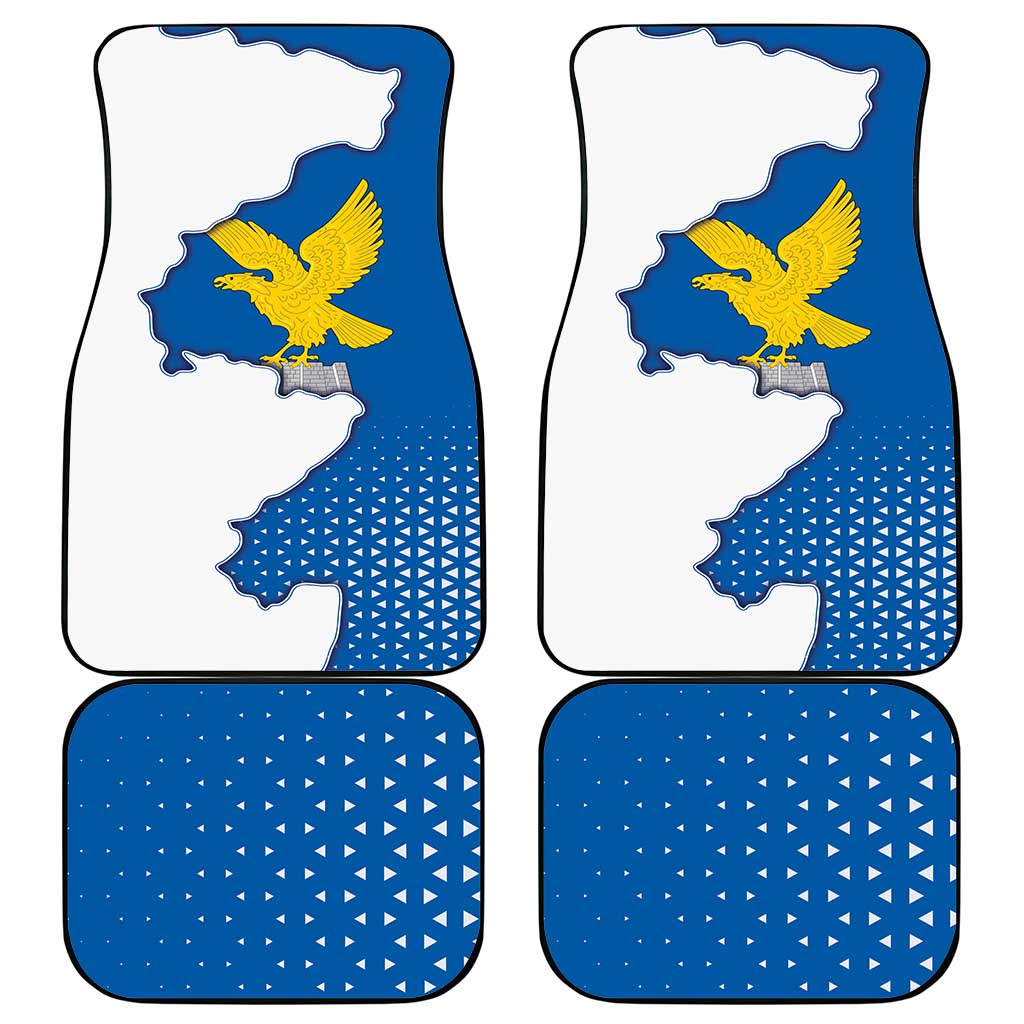 Italy Friuli-Venezia Giulia Car Mats Flag Vintage Style - Wonder Print Shop