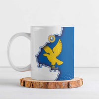 Italy Friuli-Venezia Giulia Ceramic Mug Flag Vintage Style - Wonder Print Shop