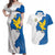 Italy Friuli-Venezia Giulia Couples Matching Off Shoulder Maxi Dress and Hawaiian Shirt Flag Vintage Style - Wonder Print Shop