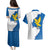 Italy Friuli-Venezia Giulia Couples Matching Puletasi and Hawaiian Shirt Flag Vintage Style - Wonder Print Shop