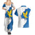 Italy Friuli-Venezia Giulia Couples Matching Summer Maxi Dress and Hawaiian Shirt Flag Vintage Style - Wonder Print Shop