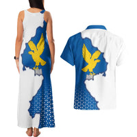 Italy Friuli-Venezia Giulia Couples Matching Tank Maxi Dress and Hawaiian Shirt Flag Vintage Style LT19