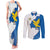 Italy Friuli-Venezia Giulia Couples Matching Tank Maxi Dress and Long Sleeve Button Shirt Flag Vintage Style - Wonder Print Shop