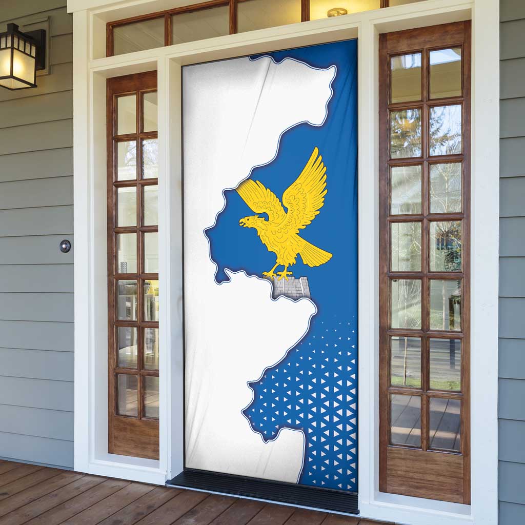 Italy Friuli-Venezia Giulia Door Cover Flag Vintage Style - Wonder Print Shop