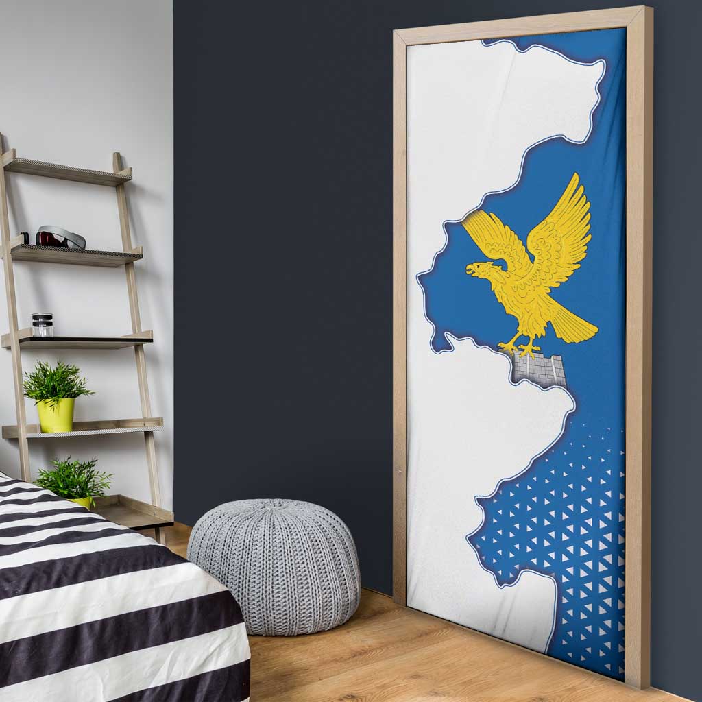 Italy Friuli-Venezia Giulia Door Cover Flag Vintage Style - Wonder Print Shop