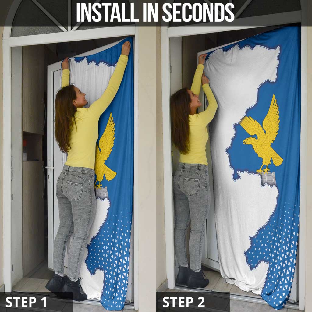 Italy Friuli-Venezia Giulia Door Cover Flag Vintage Style - Wonder Print Shop