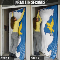 Italy Friuli-Venezia Giulia Door Cover Flag Vintage Style - Wonder Print Shop