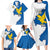 Italy Friuli-Venezia Giulia Family Matching Long Sleeve Bodycon Dress and Hawaiian Shirt Flag Vintage Style - Wonder Print Shop