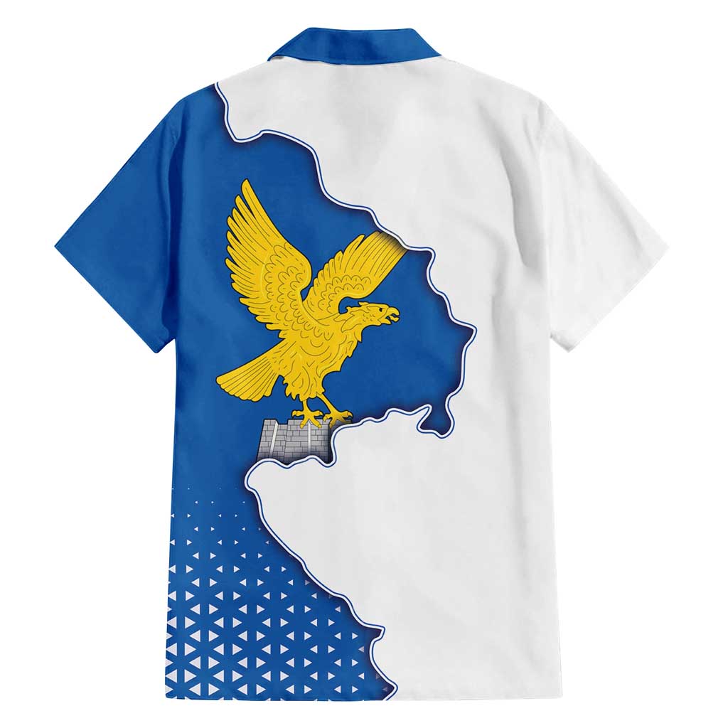 Italy Friuli-Venezia Giulia Family Matching Long Sleeve Bodycon Dress and Hawaiian Shirt Flag Vintage Style LT19