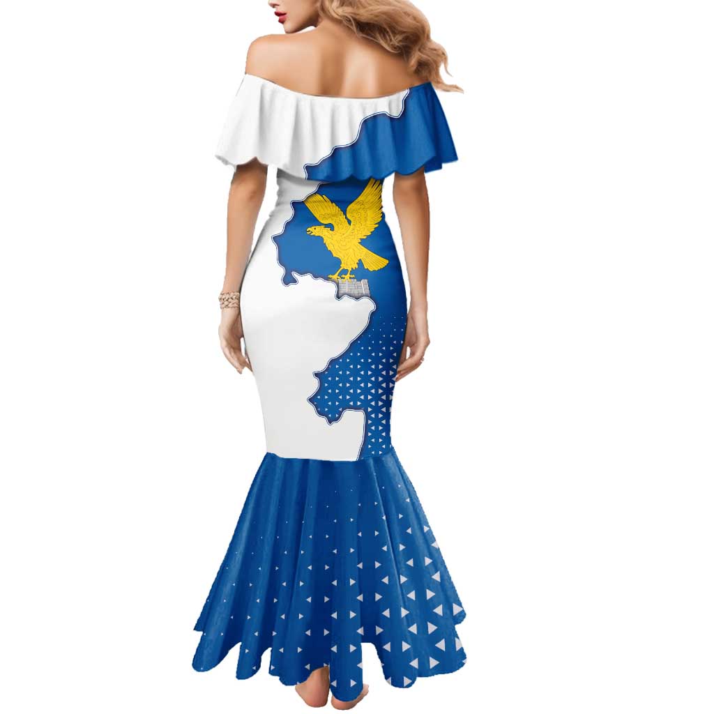 Italy Friuli-Venezia Giulia Family Matching Mermaid Dress and Hawaiian Shirt Flag Vintage Style LT19