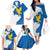 Italy Friuli-Venezia Giulia Family Matching Off The Shoulder Long Sleeve Dress and Hawaiian Shirt Flag Vintage Style - Wonder Print Shop