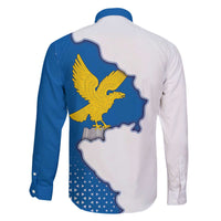 Italy Friuli-Venezia Giulia Family Matching Off The Shoulder Long Sleeve Dress and Hawaiian Shirt Flag Vintage Style LT19