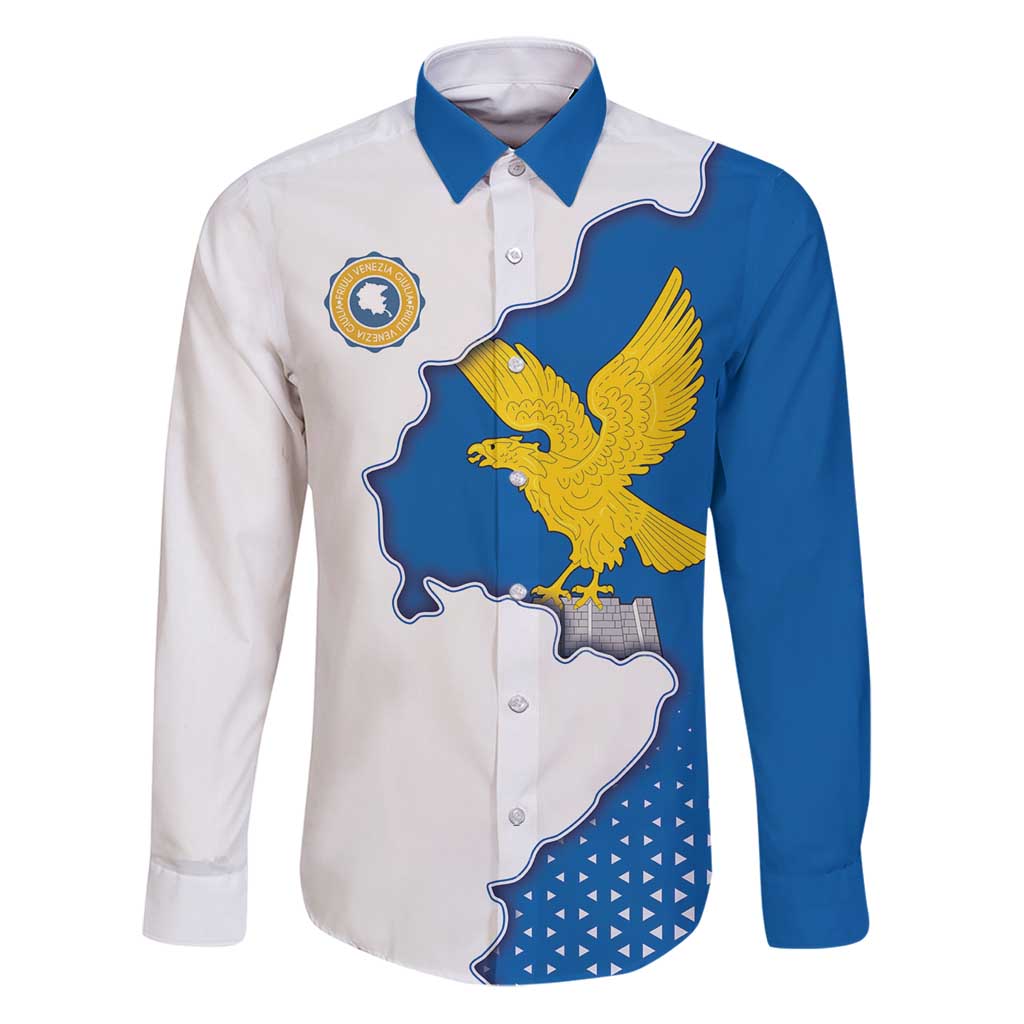 Italy Friuli-Venezia Giulia Family Matching Puletasi and Hawaiian Shirt Flag Vintage Style LT19