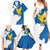 Italy Friuli-Venezia Giulia Family Matching Summer Maxi Dress and Hawaiian Shirt Flag Vintage Style - Wonder Print Shop