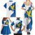 Italy Friuli-Venezia Giulia Family Matching Summer Maxi Dress and Hawaiian Shirt Flag Vintage Style - Wonder Print Shop
