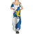 Italy Friuli-Venezia Giulia Family Matching Summer Maxi Dress and Hawaiian Shirt Flag Vintage Style - Wonder Print Shop