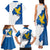 Italy Friuli-Venezia Giulia Family Matching Tank Maxi Dress and Hawaiian Shirt Flag Vintage Style - Wonder Print Shop