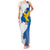 Italy Friuli-Venezia Giulia Family Matching Tank Maxi Dress and Hawaiian Shirt Flag Vintage Style - Wonder Print Shop
