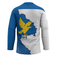 Italy Friuli-Venezia Giulia Hockey Jersey Flag Vintage Style LT19