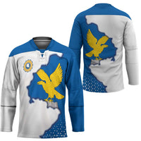 Italy Friuli-Venezia Giulia Hockey Jersey Flag Vintage Style LT19