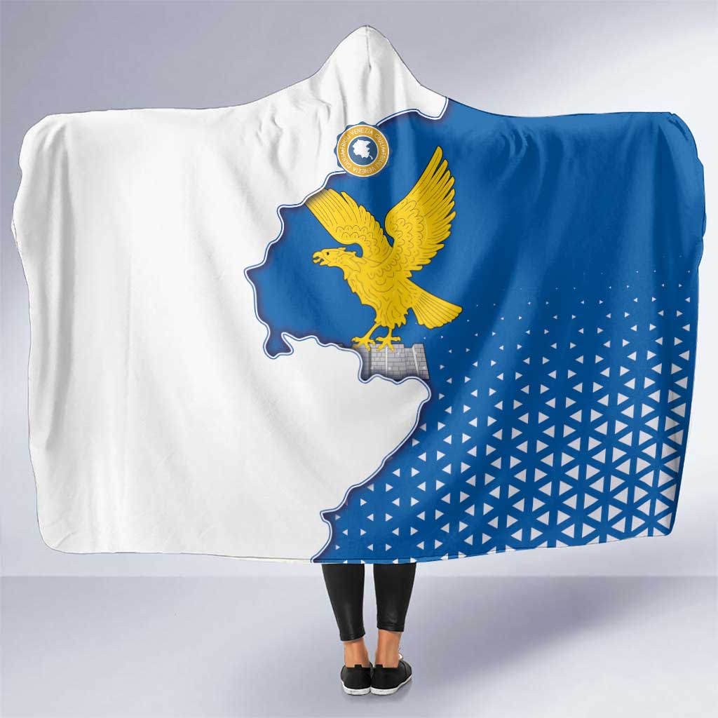 Italy Friuli-Venezia Giulia Hooded Blanket Flag Vintage Style - Wonder Print Shop