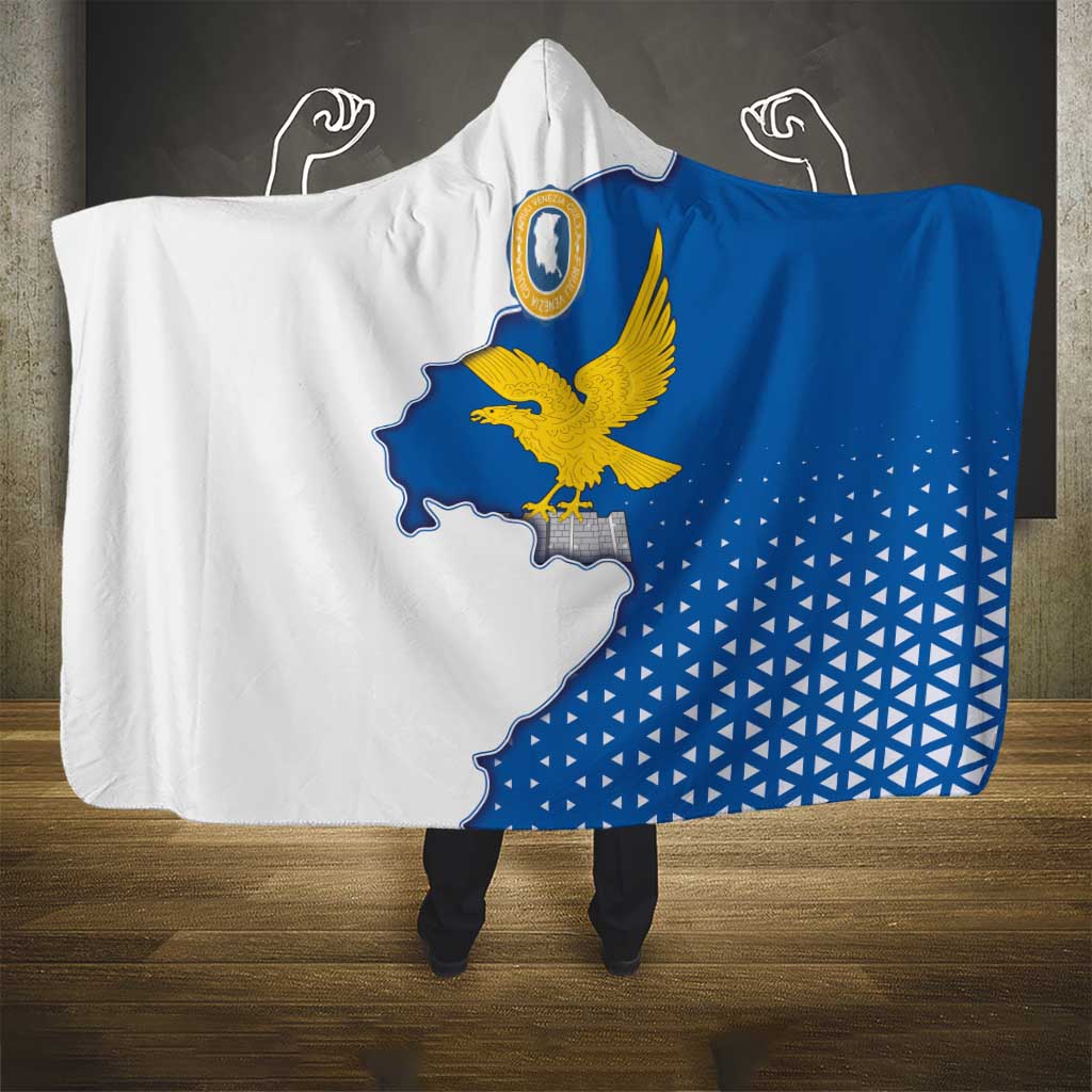 Italy Friuli-Venezia Giulia Hooded Blanket Flag Vintage Style - Wonder Print Shop