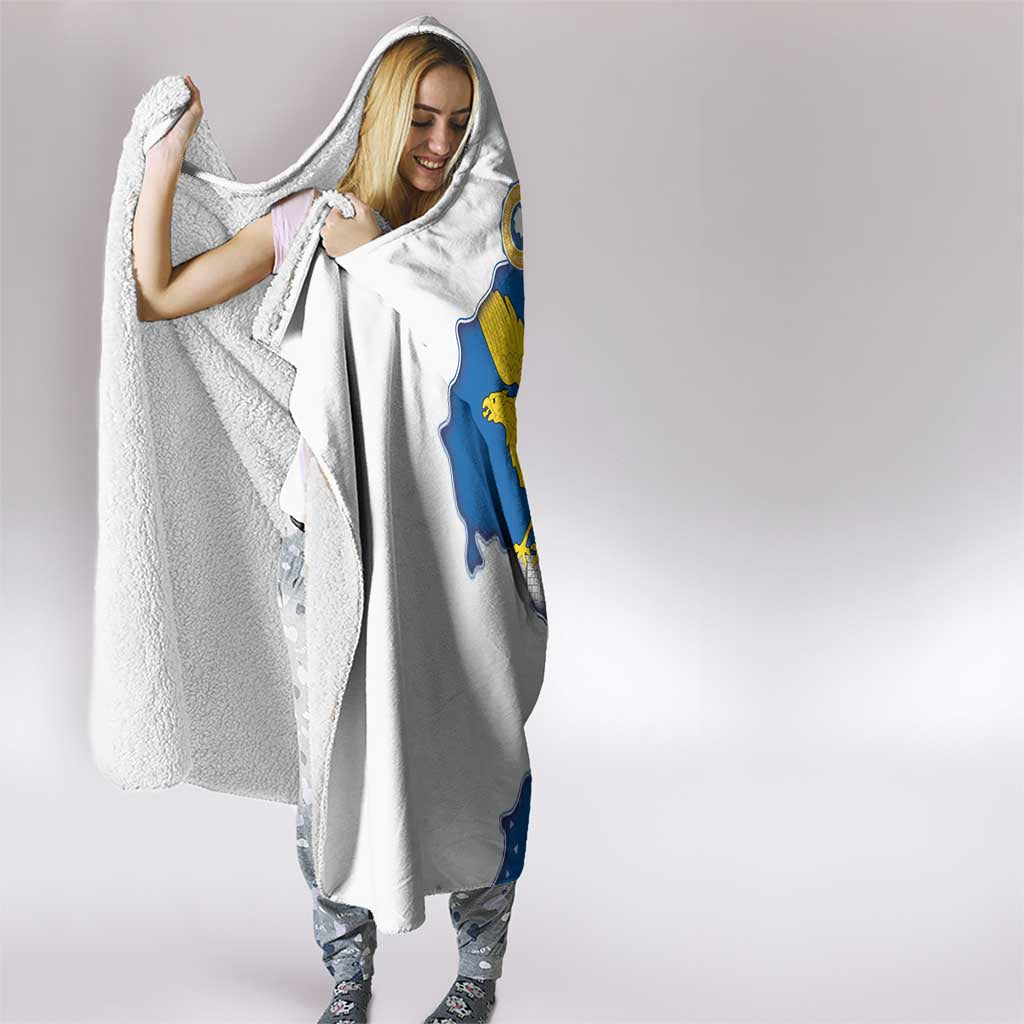 Italy Friuli-Venezia Giulia Hooded Blanket Flag Vintage Style - Wonder Print Shop