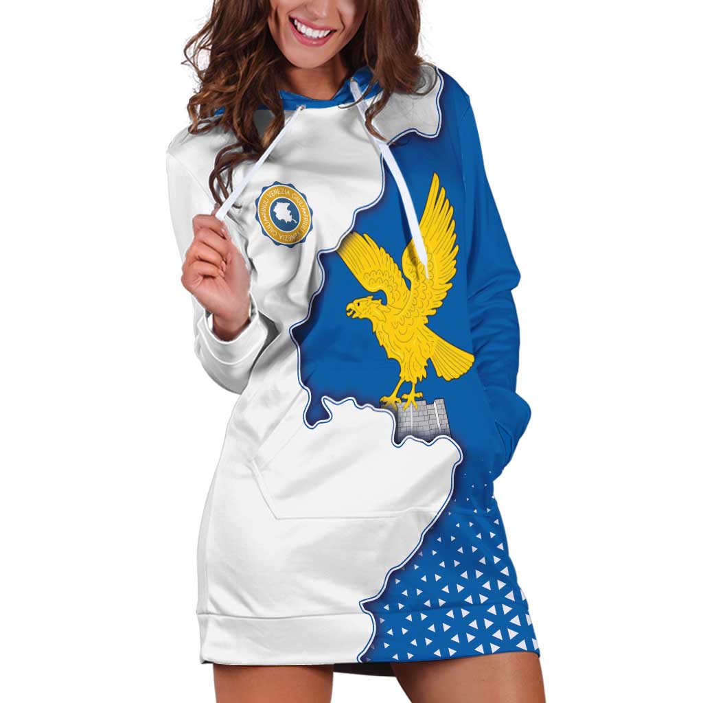 Italy Friuli-Venezia Giulia Hoodie Dress Flag Vintage Style LT19