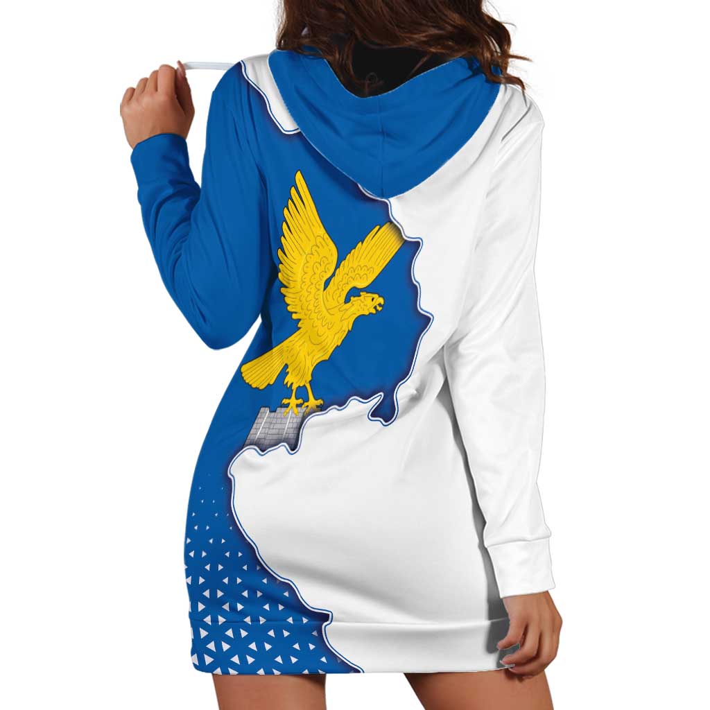 Italy Friuli-Venezia Giulia Hoodie Dress Flag Vintage Style LT19