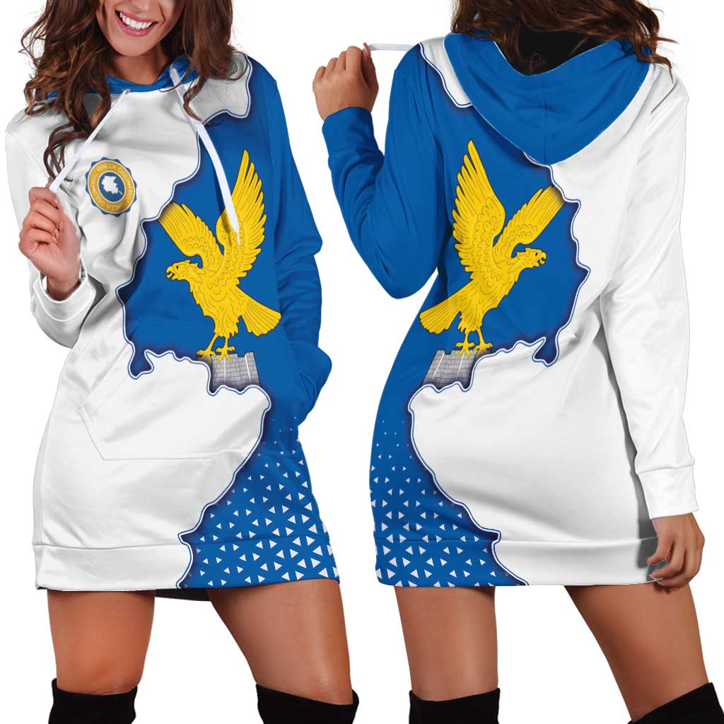 Italy Friuli-Venezia Giulia Hoodie Dress Flag Vintage Style LT19