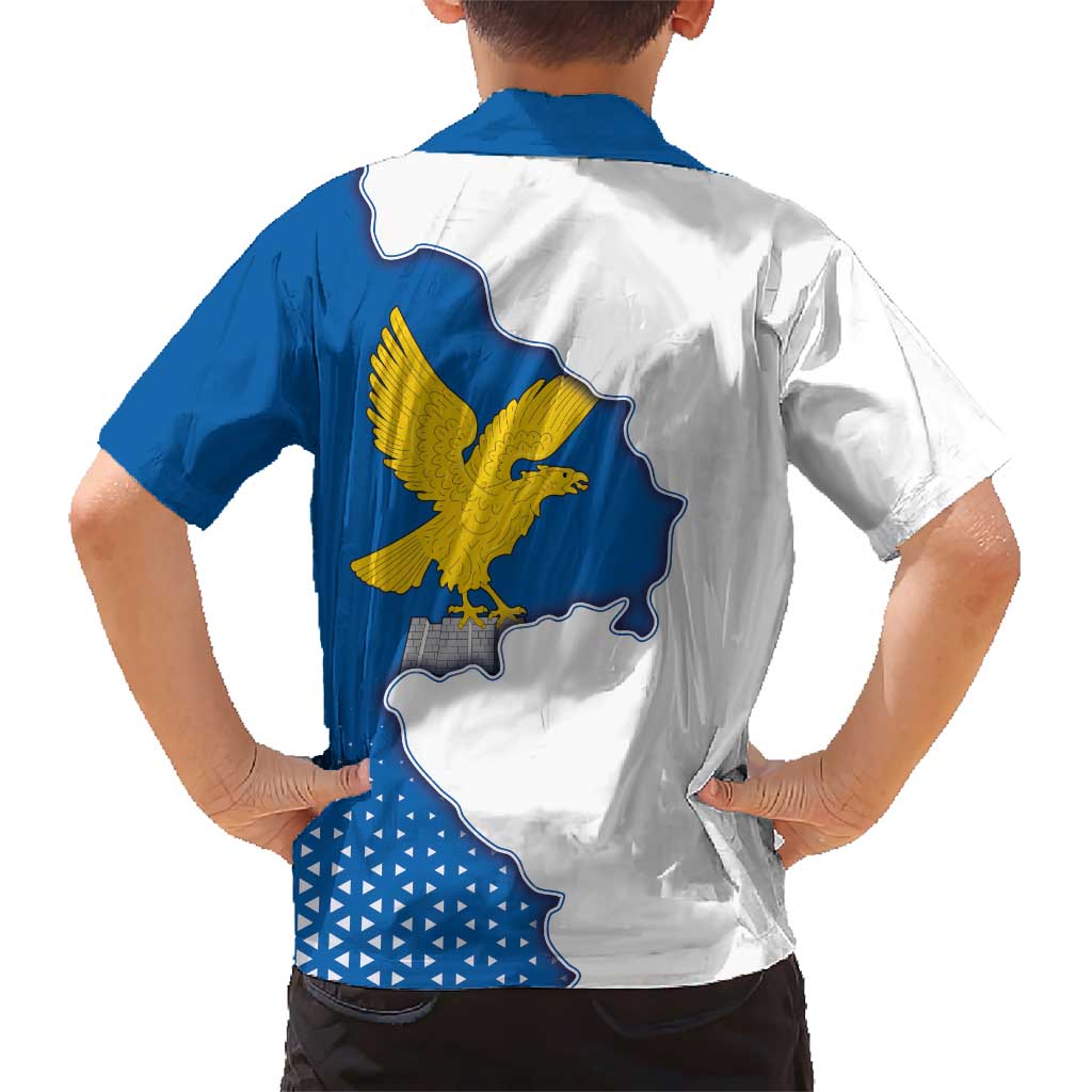 Italy Friuli-Venezia Giulia Kid Hawaiian Shirt Flag Vintage Style LT19