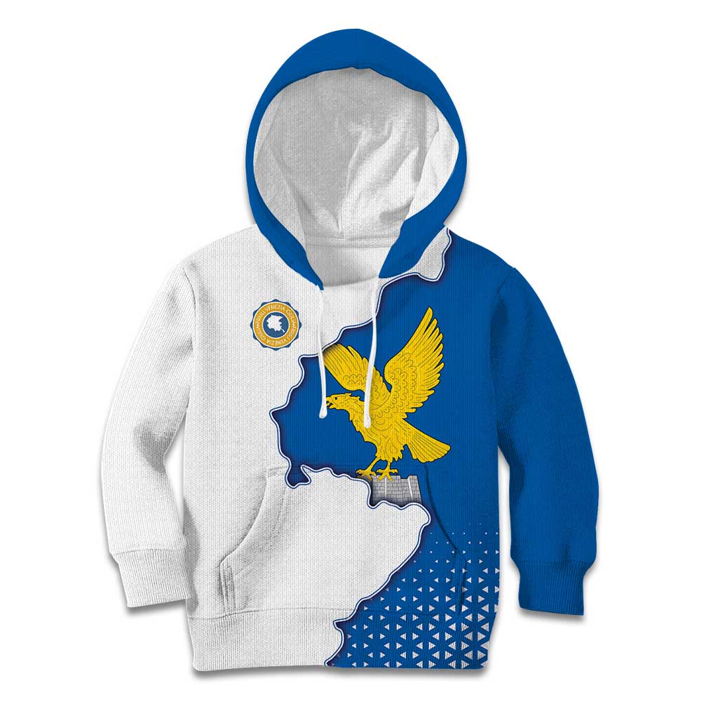 Italy Friuli-Venezia Giulia Kid Hoodie Flag Vintage Style - Wonder Print Shop