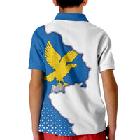 Italy Friuli-Venezia Giulia Kid Polo Shirt Flag Vintage Style LT19