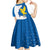 Italy Friuli-Venezia Giulia Kid Short Sleeve Dress Flag Vintage Style - Wonder Print Shop