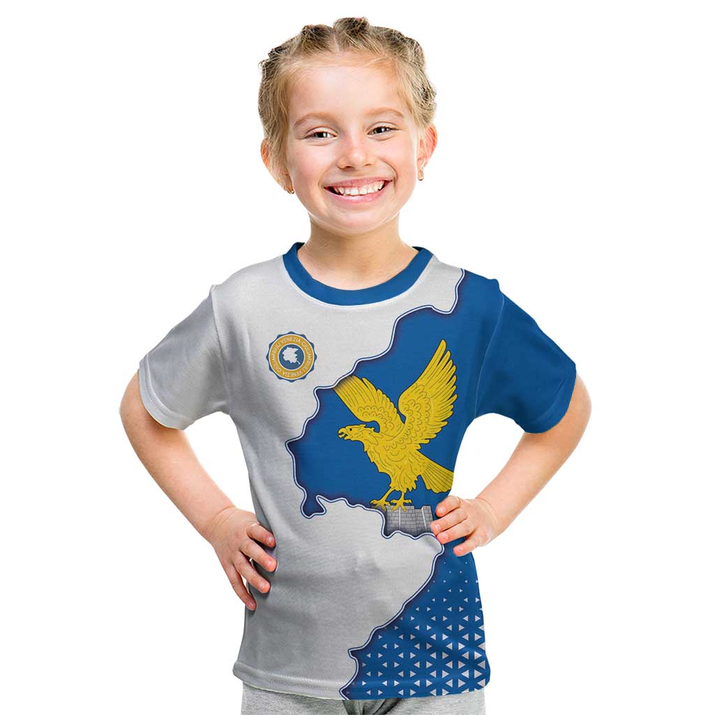 Italy Friuli-Venezia Giulia Kid T Shirt Flag Vintage Style LT19