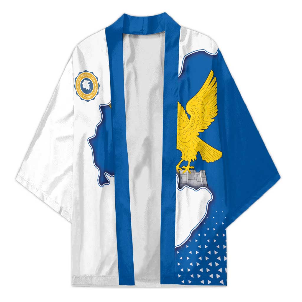 Italy Friuli-Venezia Giulia Kimono Flag Vintage Style - Wonder Print Shop
