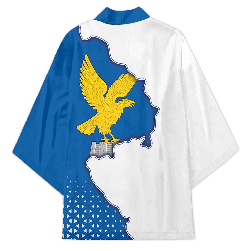 Italy Friuli-Venezia Giulia Kimono Flag Vintage Style LT19