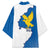 Italy Friuli-Venezia Giulia Kimono Flag Vintage Style - Wonder Print Shop