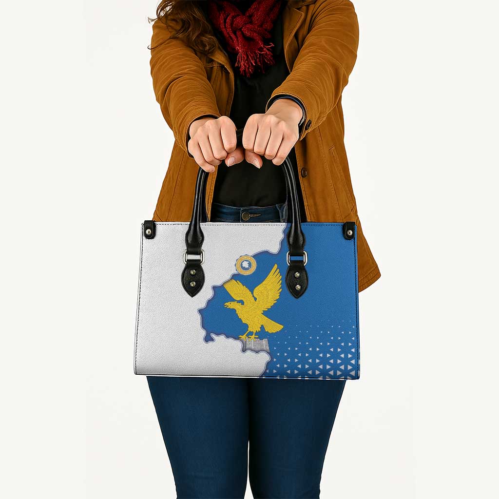 Italy Friuli-Venezia Giulia Leather Bag Flag Vintage Style - Wonder Print Shop