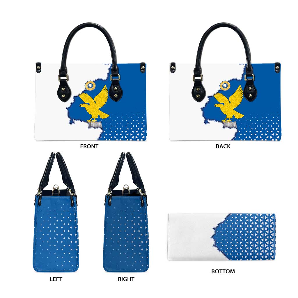 Italy Friuli-Venezia Giulia Leather Bag Flag Vintage Style - Wonder Print Shop