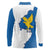 Italy Friuli-Venezia Giulia Long Sleeve Polo Shirt Flag Vintage Style - Wonder Print Shop