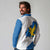 Italy Friuli-Venezia Giulia Long Sleeve Polo Shirt Flag Vintage Style - Wonder Print Shop