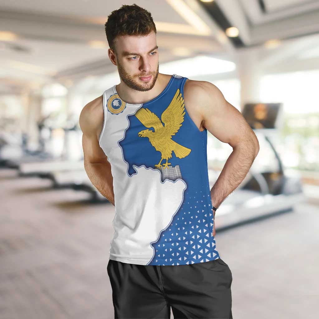 Italy Friuli-Venezia Giulia Men Tank Top Flag Vintage Style LT19