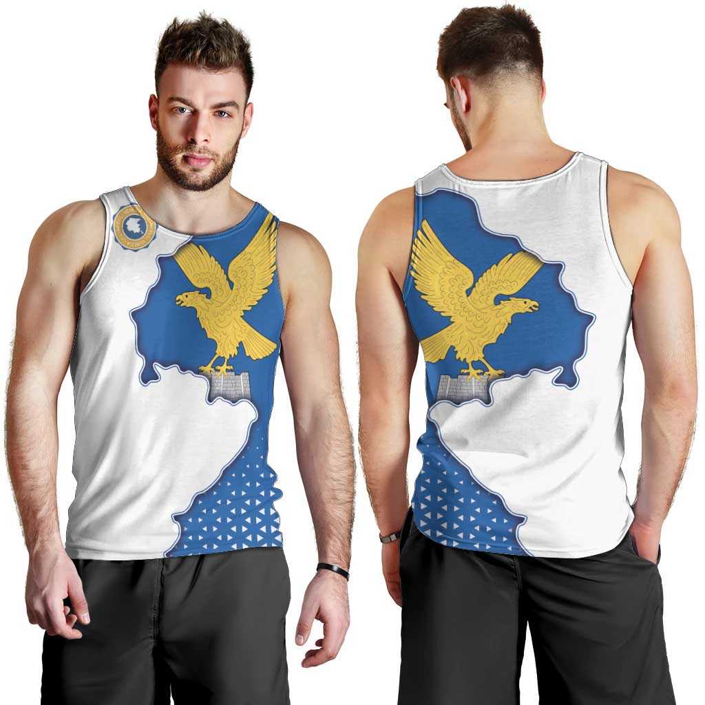 Italy Friuli-Venezia Giulia Men Tank Top Flag Vintage Style LT19