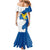 Italy Friuli-Venezia Giulia Mermaid Dress Flag Vintage Style - Wonder Print Shop